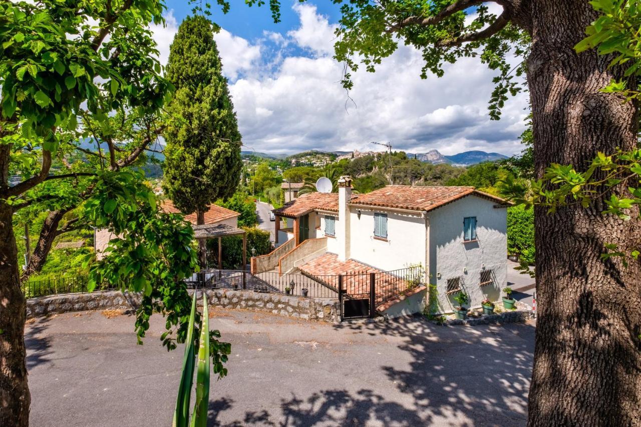 Bas De Villa, Piscine, 3 Etoiles Saint-Paul-de-Vence Extérieur photo