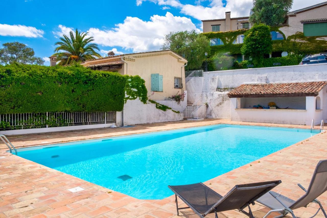 Bas De Villa, Piscine, 3 Etoiles Saint-Paul-de-Vence Extérieur photo